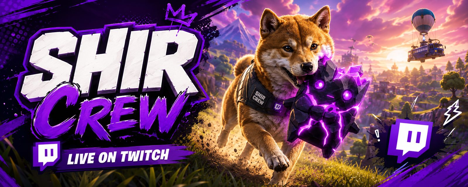 SHIR Crew — Live op Twitch