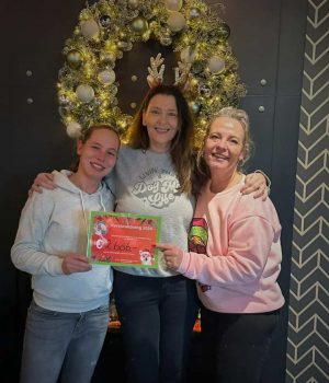Opbrengst Kerstwandeling Shibaawalk2.0