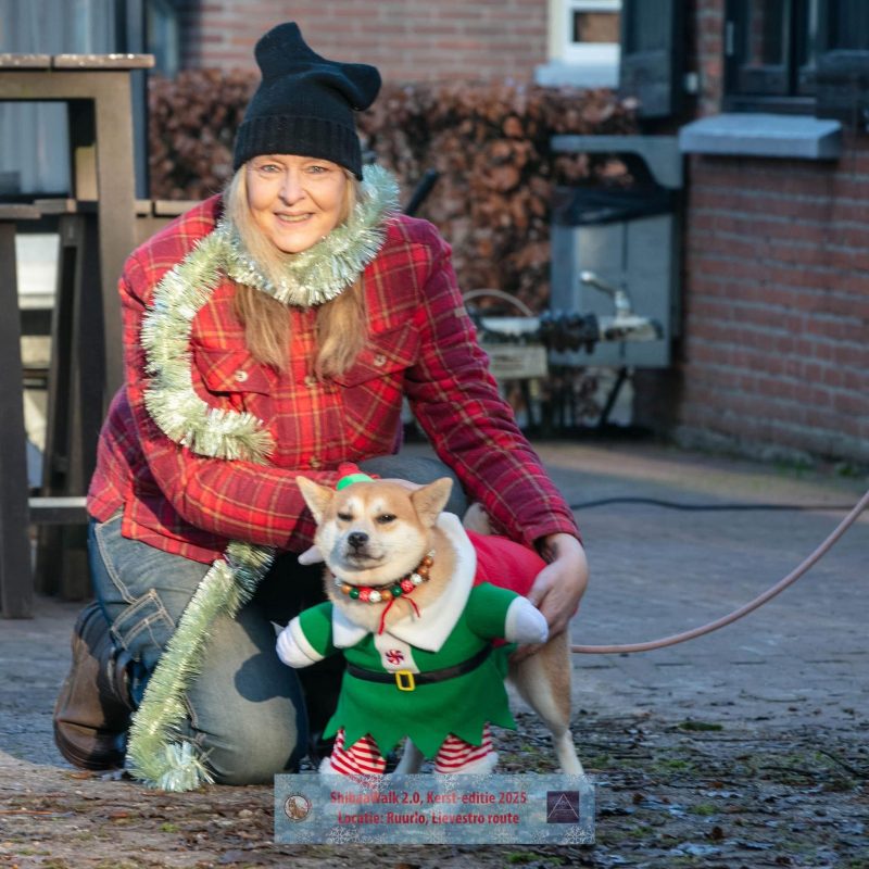 The day after Shibaawalk for SHIR Kerstwandeling 